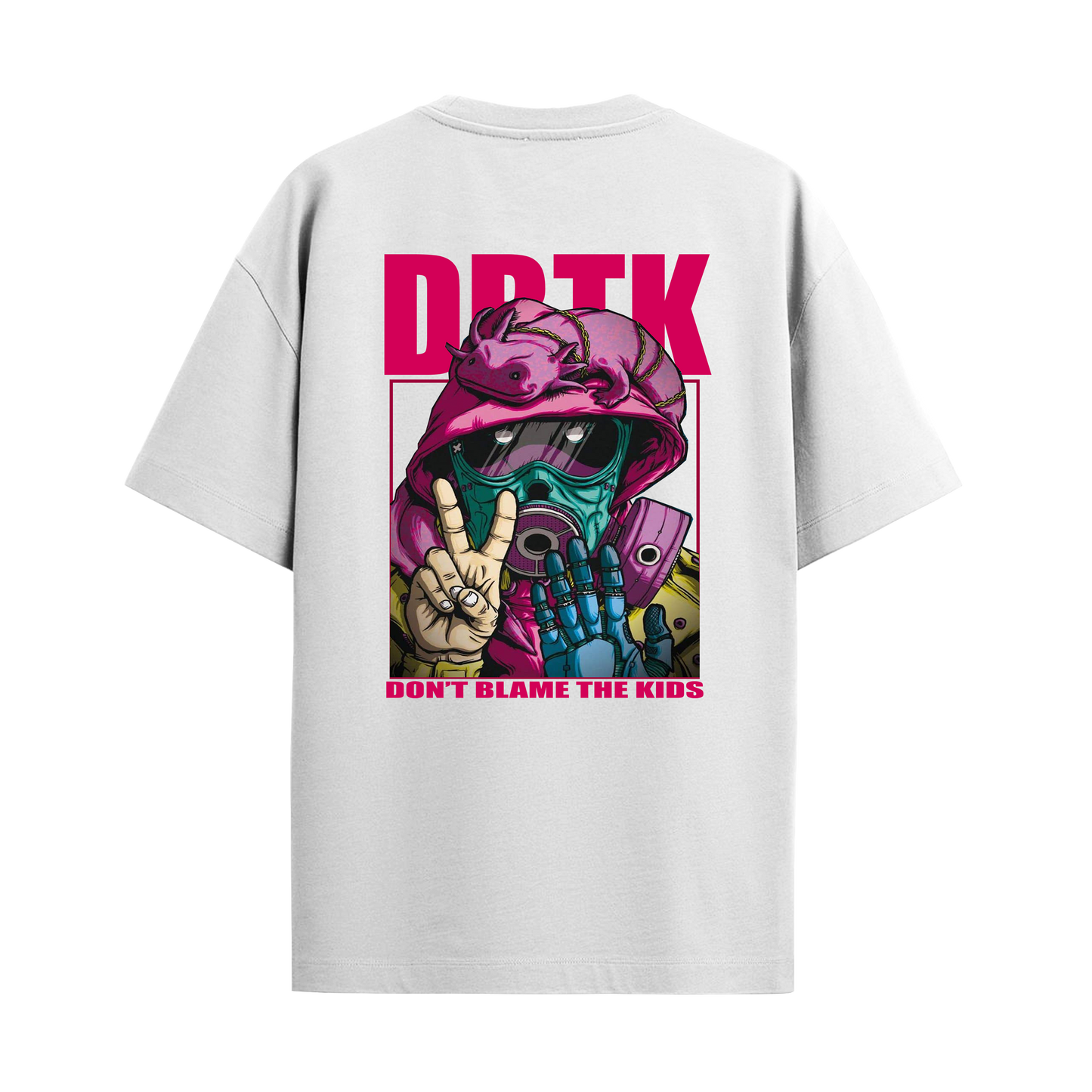 DDTK - White Oversized Tshirt