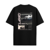 Drift - Black Oversized Tshirt
