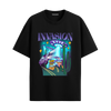 Invasion - Black Oversized Tshirt