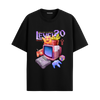 Level20 - Black Oversized Tshirt