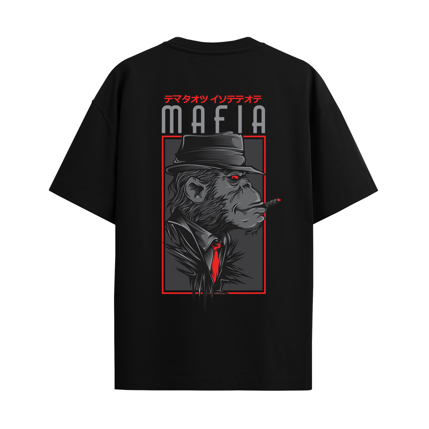 Mafia - Black Oversized Tshirt