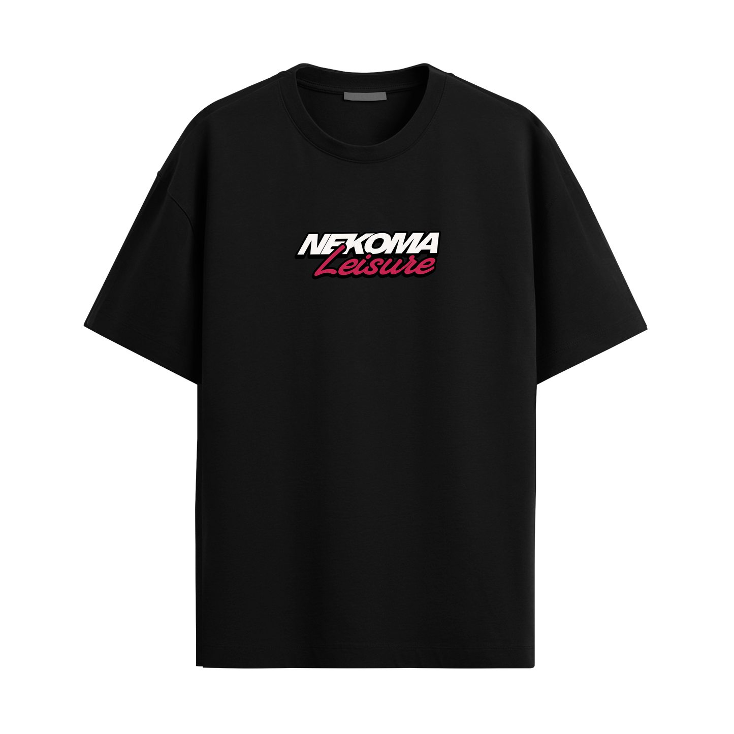 Nekoma - Black Oversized Tshirt