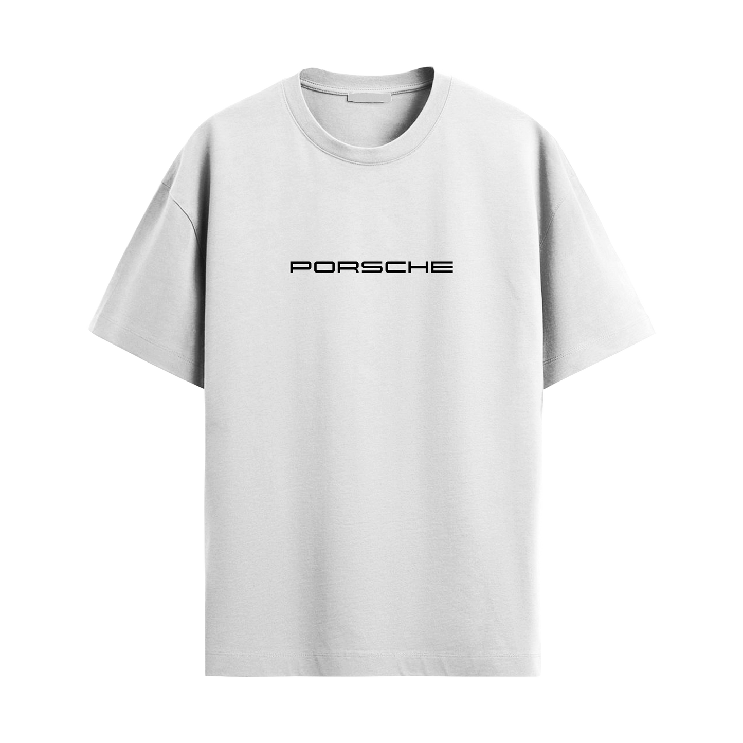 Porsche - White Oversized Tshirt