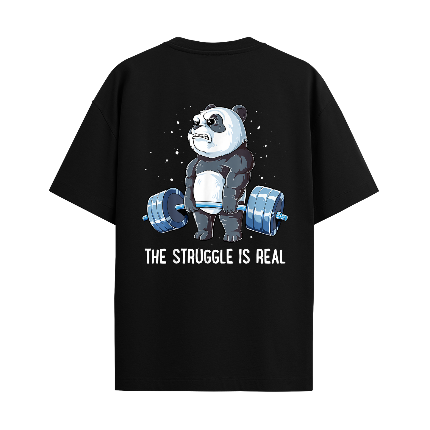 Struggle - Black Oversized Tshirt