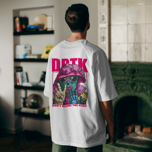 DDTK - White Oversized Tshirt