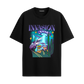 Invasion - Black Oversized Tshirt