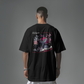 Nekoma - Black Oversized Tshirt