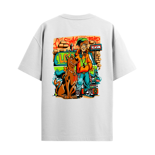 Scooby Doo - White Oversized Tshirt