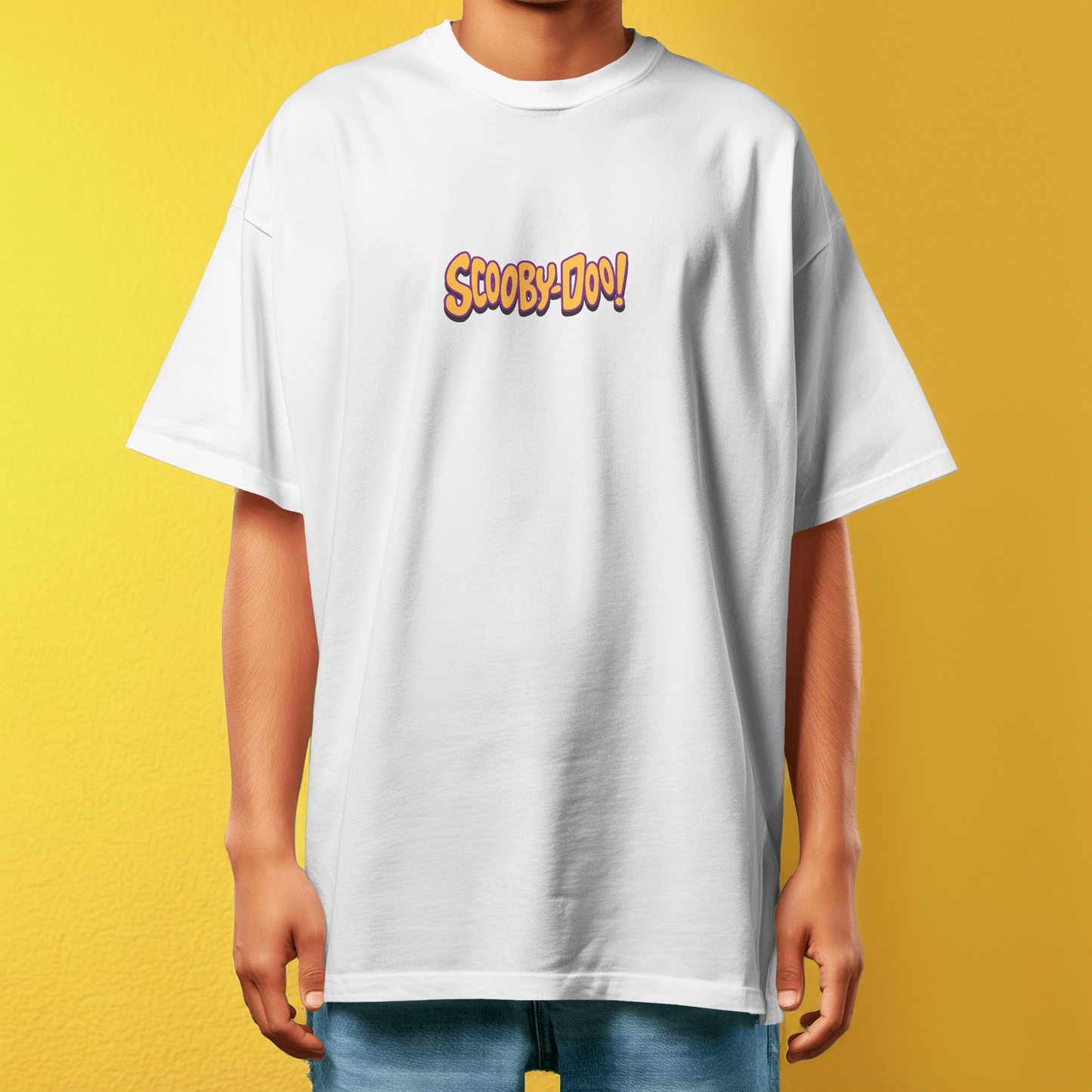 Scooby Doo - White Oversized Tshirt