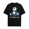 Struggle - Black Oversized Tshirt