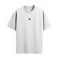 Hustle - White Oversized Tshirt