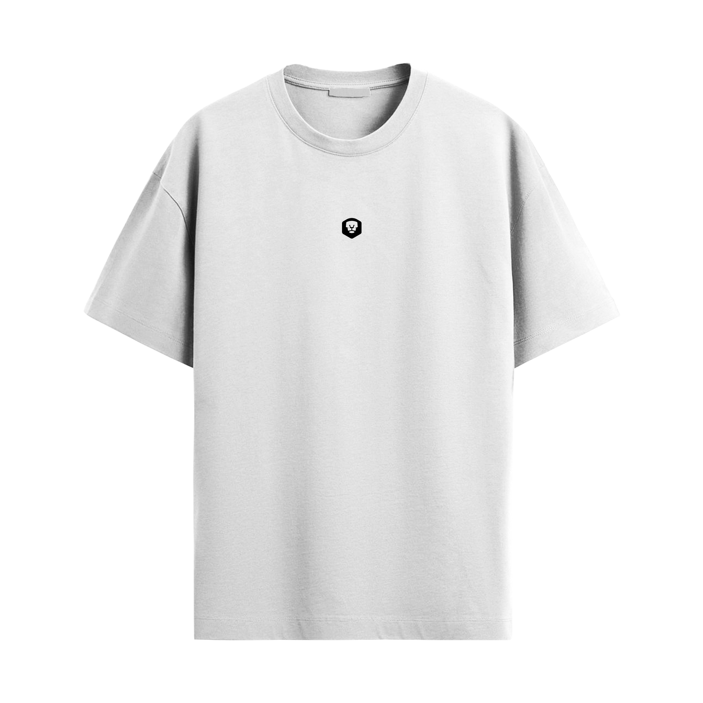 Hustle - White Oversized Tshirt